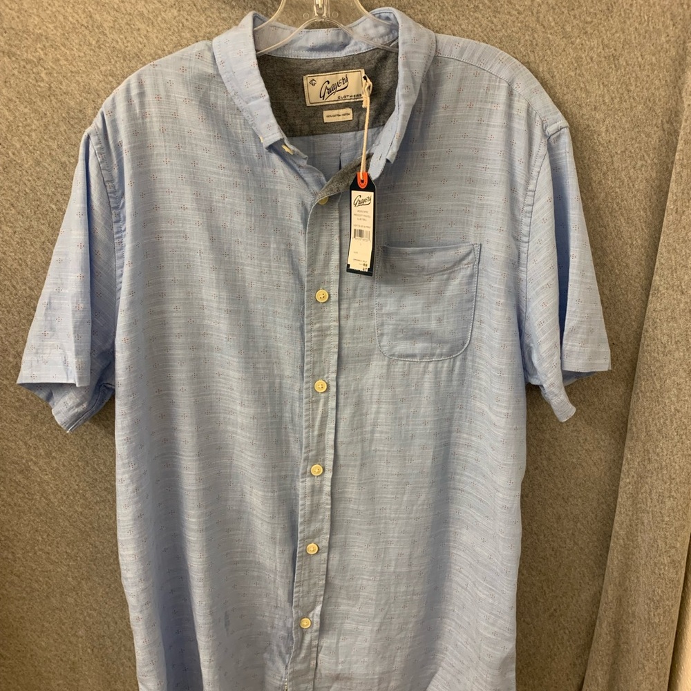 Greyers shirt, new with tags